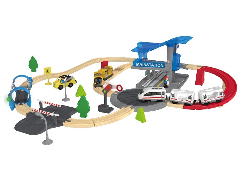 Playtive Eisenbahn-Set City-Express Dinoland, für viele kreative Aufbauvarianten
