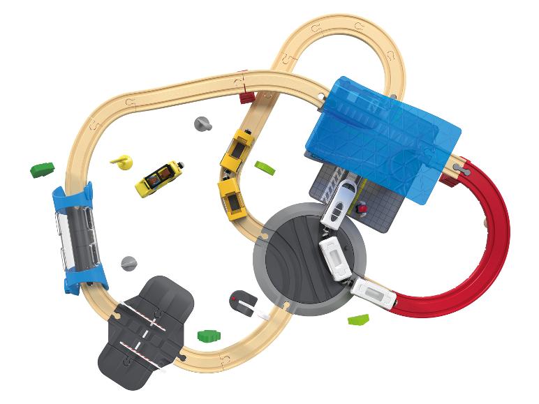 Playtive Eisenbahn-Set City-Express Dinoland, für viele kreative Aufbauvarianten