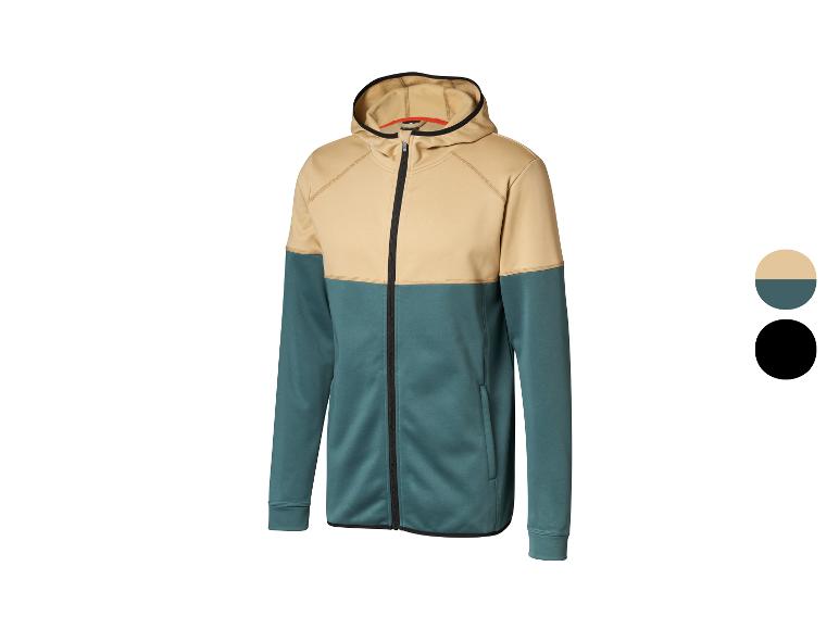 CRIVIT Herren Thermo-Funktionsjacke, mit Kapuze