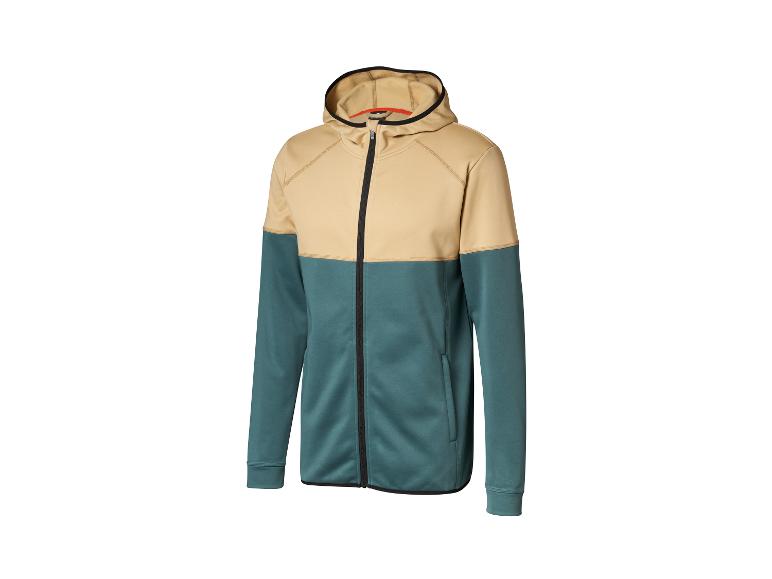 CRIVIT Herren Thermo-Funktionsjacke, mit Kapuze