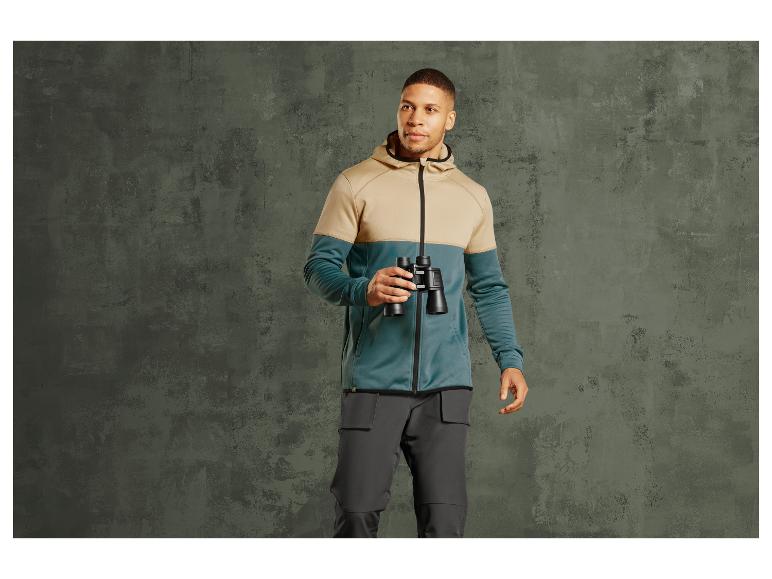 CRIVIT Herren Thermo-Funktionsjacke, mit Kapuze