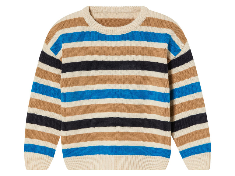 lupilu® Kinder-Strickpullover, mit Ärmelsaum und Taillenbund