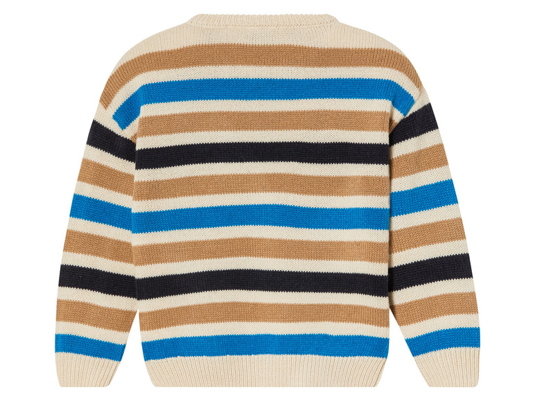 lupilu® Kinder-Strickpullover, mit Ärmelsaum und Taillenbund