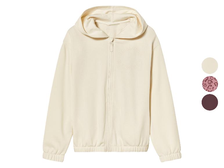 pepperts!® Kinder Mädchen Sweatjacke, mit Baumwolle