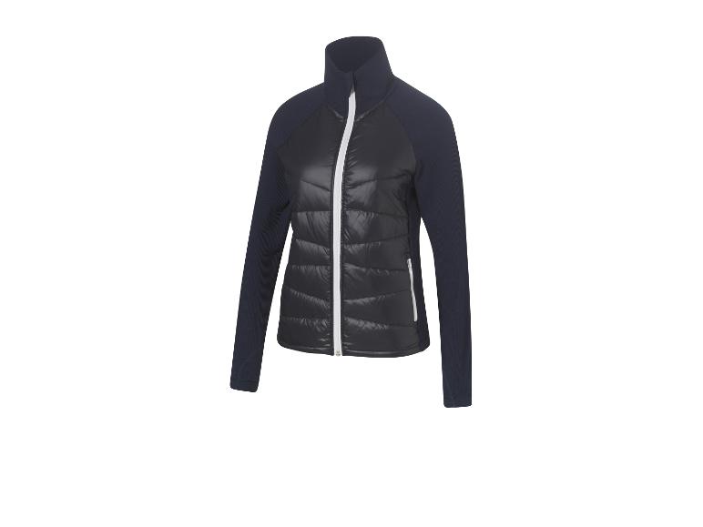 CRIVIT Damen Jacke, vorderer Teil aus gestepptem Material