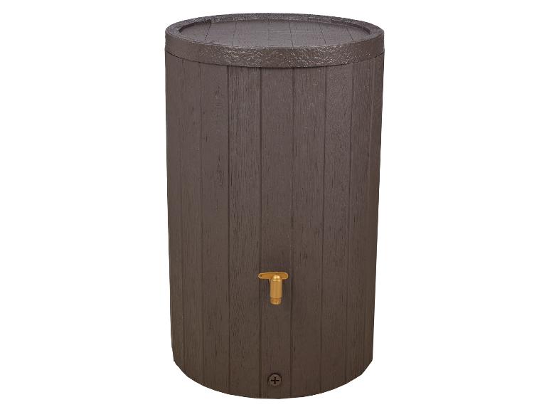 4rain 4rain Regenspeicher »Madera« 220 Liter, in Holzoptik, braun