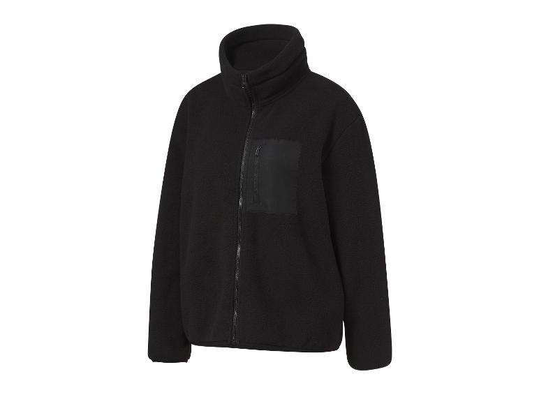 CRIVIT Damen Jacke, aus weichem Lammfellimitat
