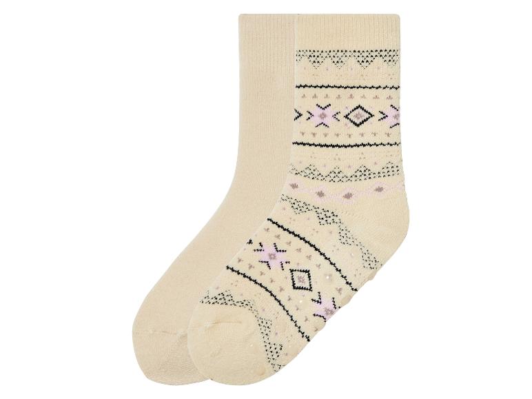 pepperts!® Kinder Thermosocken, 2 Paar, mit Silikonnoppen