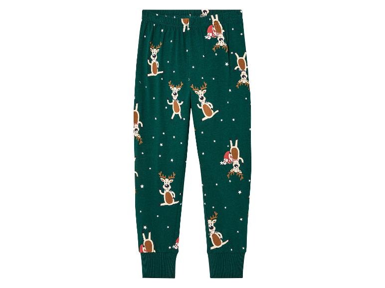 lupilu® Kinder Pyjama, mit Weihnachtsdesign