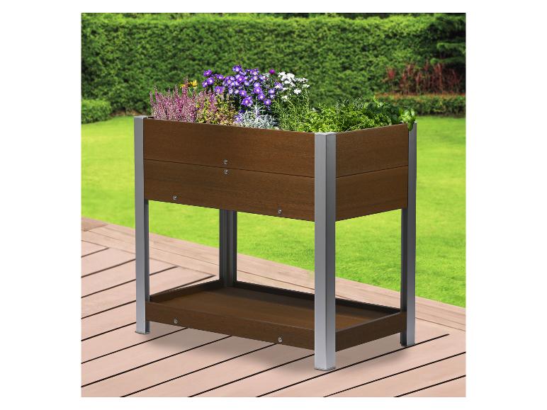 dobar WPC Hochbeet »Square«, 91 x 50 x 81 cm, braun