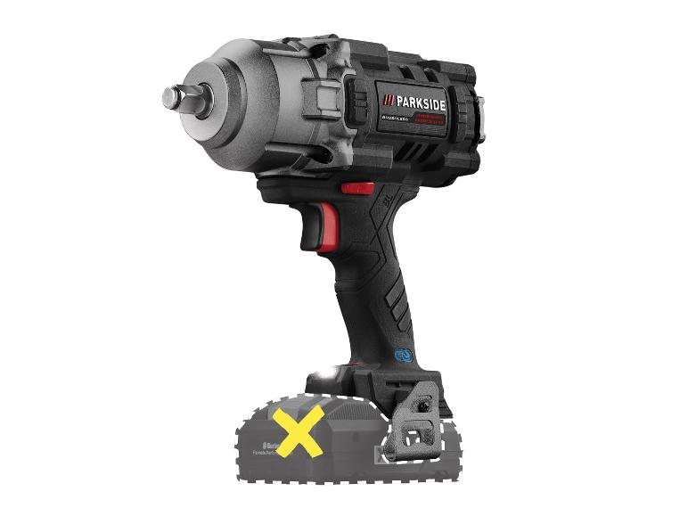 PARKSIDE PERFORMANCE® 20 V Akku-Drehschlagschrauber »PASSP 20-Li C4« 1/2\", ohne Akku und Ladegerät