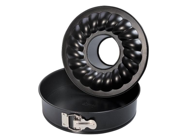 Kaiser Backformen Springform, Kasten-/Königskuchenform, Bundform, Springform mit Rohrboden