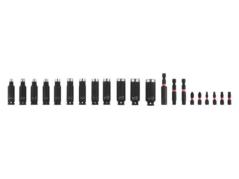 PARKSIDE PERFORMANCE® ¼ Zoll Schlagnuss-Set, für Elektro- und Handwerkzeuge