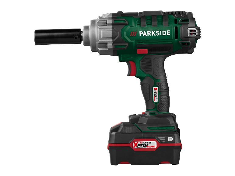 PARKSIDE® 20V Akku-Drehschlagschrauber Kfz Starterset PASSK 20-Li C4