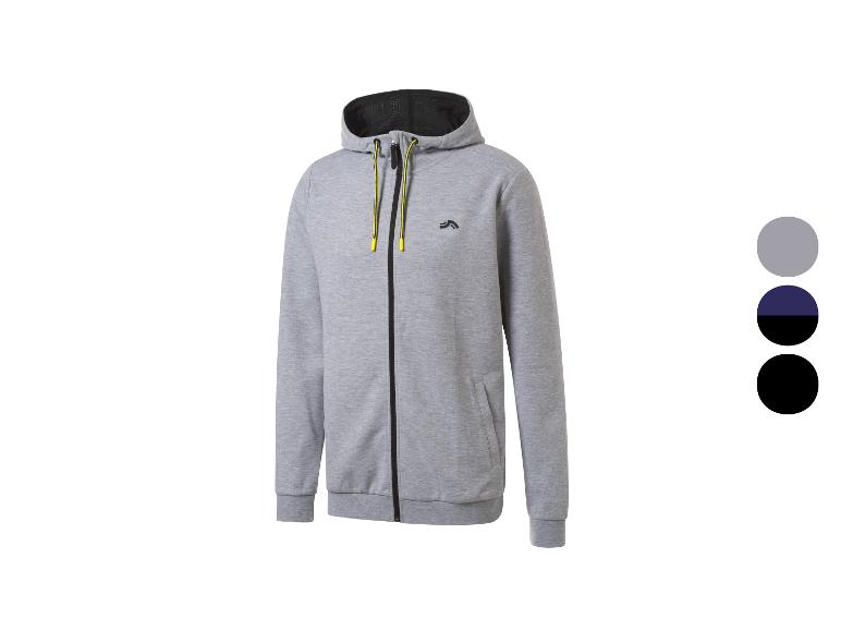 CRIVIT Herren Sweatjacke, mit Baumwolle CRIVIT Herren Sweatjacke, mit Baumwolle
