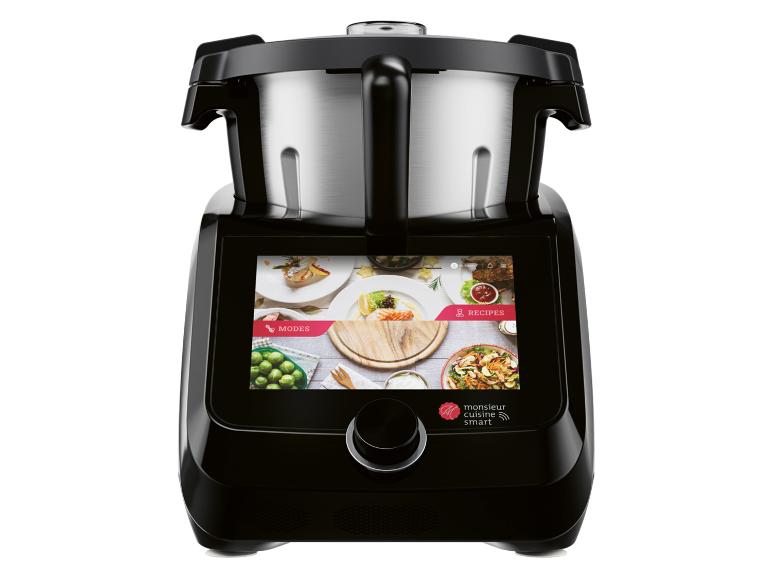 SILVERCREST® KITCHEN TOOLS Monsieur Cuisine smart SKMS 1200 B3 Schwarz