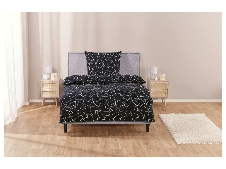 LIVARNO home Edel-Renforcé Bettwäsche, 155 x 220 cm