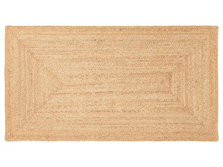 LIVARNO home Juteteppich, 80 x 150 cm + ø 100 cm