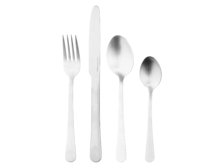 LIVARNO home Edelstahl-Besteck-Set, 16-teilig