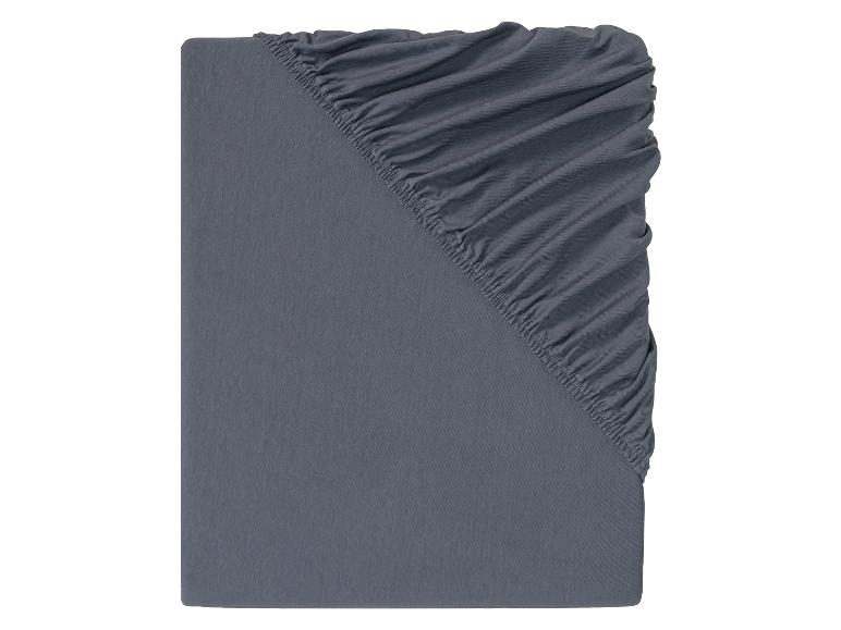 LIVARNO home Bi-Elastic-Spannbettlaken, 140-160 x 200 cm