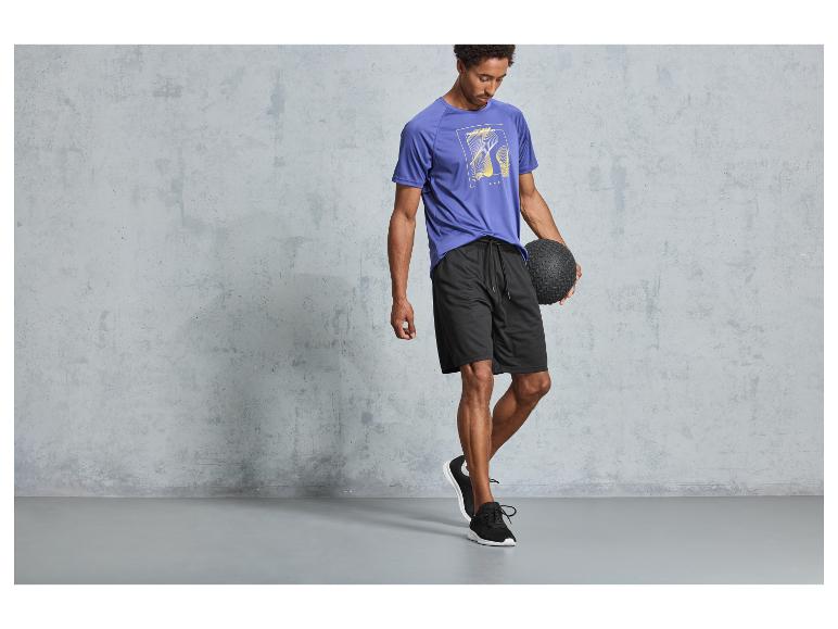 CRIVIT Herren Funktionsshorts mit seitlichen Eingrifftaschen