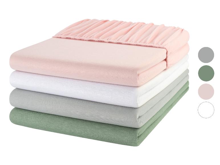 LIVARNO home Spannbettlaken CVC Jersey 140 - 160 x 200 cm