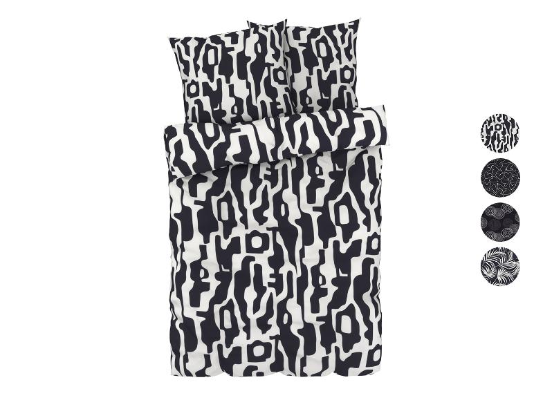 LIVARNO home Edel-Renforcé-Bettwäsche, 200 cm x 220 cm