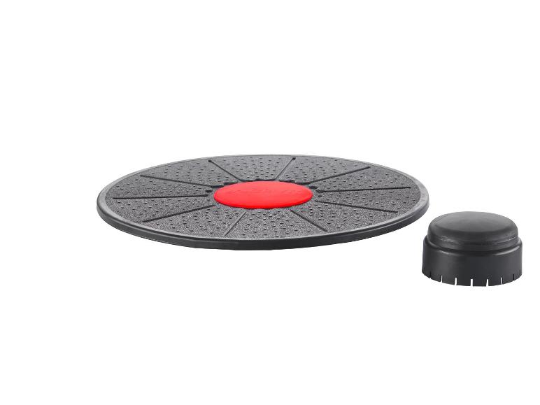 CRIVIT Balance Board / Soft Gymnastikball / Fitnessband-Set
