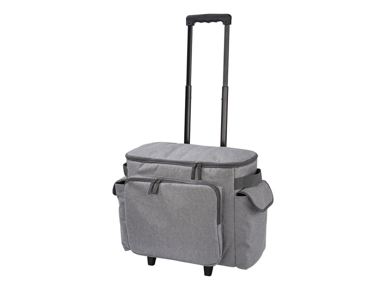 TOPMOVE® Aufbewahrungstasche / Nähmaschinen-Trolley, grau