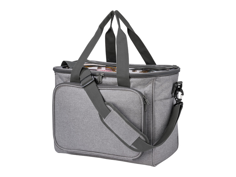 TOPMOVE® Aufbewahrungstasche / Nähmaschinen-Trolley, grau