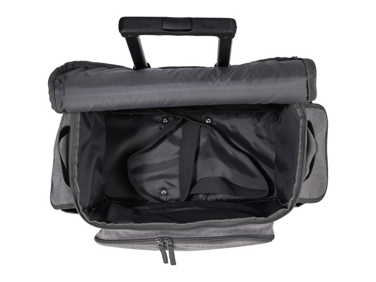 TOPMOVE® Aufbewahrungstasche / Nähmaschinen-Trolley, grau