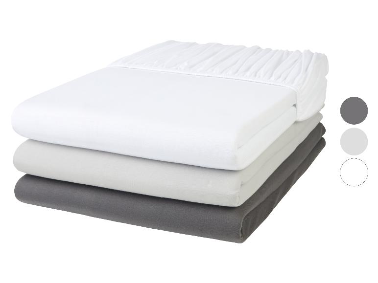 LIVARNO home Spannbettlaken Jersey 180-200cm