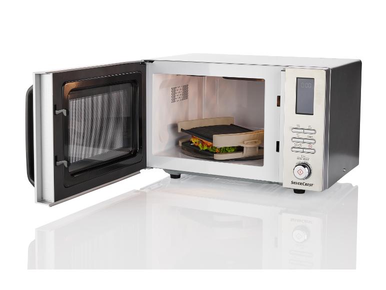 LIVARNO home Mikrowellen-Grillplatte, 2-teilig