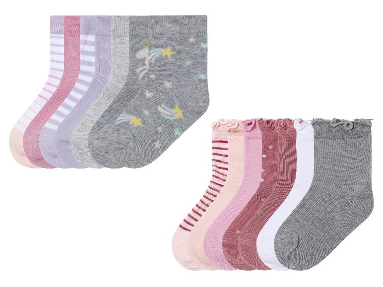lupilu® Kleinkinder Socken, 7 Paar, mit Bio-Baumwolle