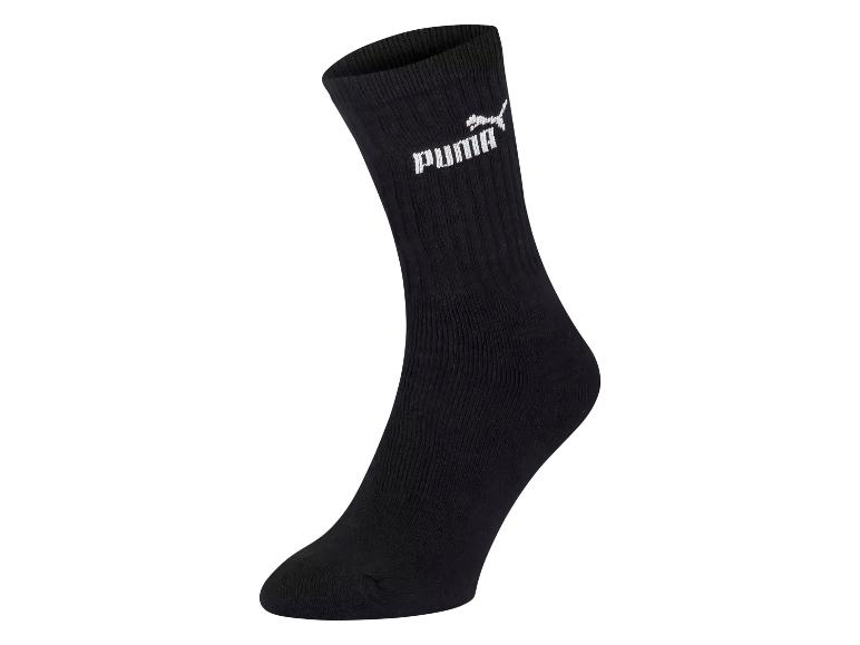 Puma Herren Socken, 3 Paar, mit Logo