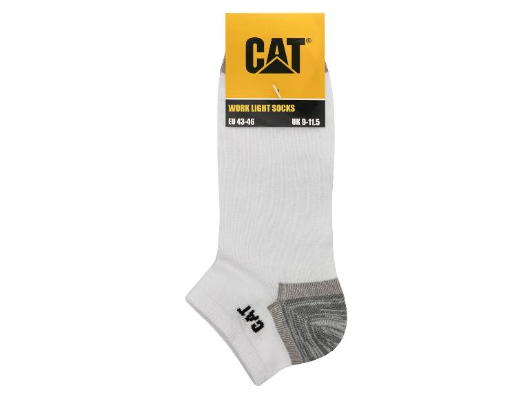 Caterpillar Herren Arbeitssocken, 3 Paar, verstärkte Zehen und Ferse
