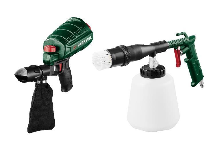 PARKSIDE® Druckluft-Sandstrahlpistole/-Reinigungspistole mit Düsen