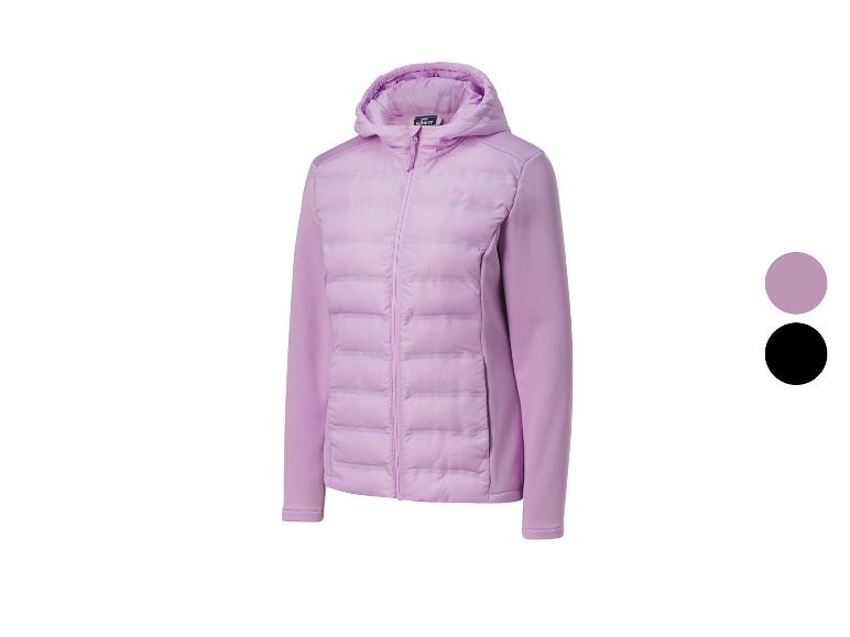 CRIVIT Damen Hybridjacke, wasserabweisendes Obermaterial