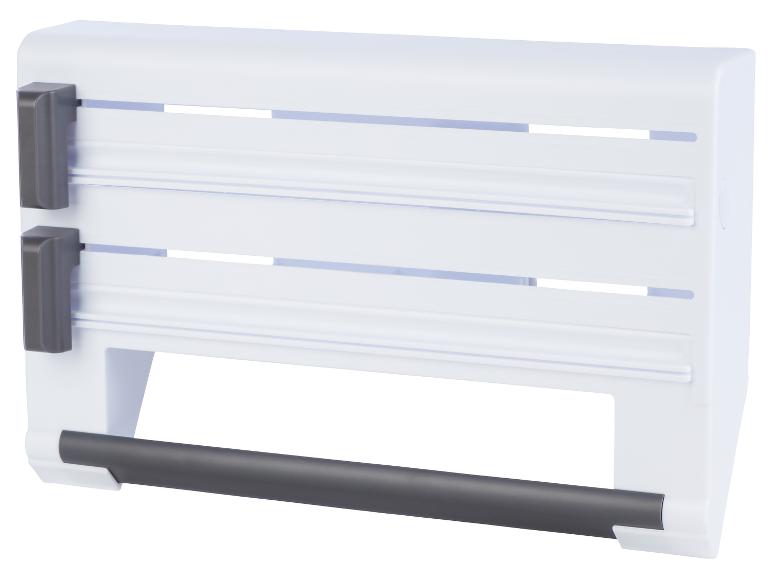 LIVARNO home Küchenrollenhalter, Wandmontage mittels Klebehaken