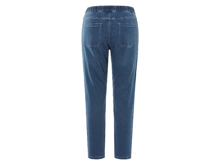 esmara® Damen Denim-Joggers, mit Gummizugbund