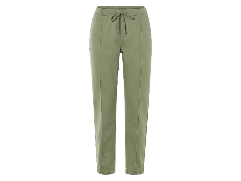 esmara® Damen Denim-Joggers, mit Gummizugbund
