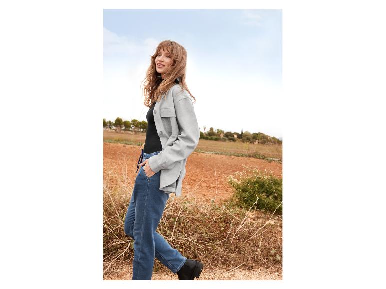 esmara® Damen Denim-Joggers, mit Gummizugbund