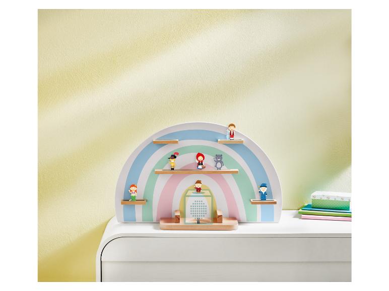 LIVARNO home Kinder-Regal mit Magnetstreifen, für Audiobox und Figuren
