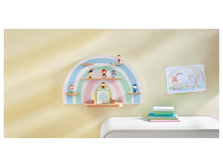 LIVARNO home Kinder-Regal mit Magnetstreifen, für Audiobox und Figuren