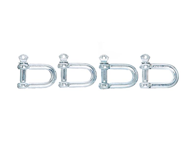 PARKSIDE® Karabiner-/Schäkelhaken-Set aus Stahl