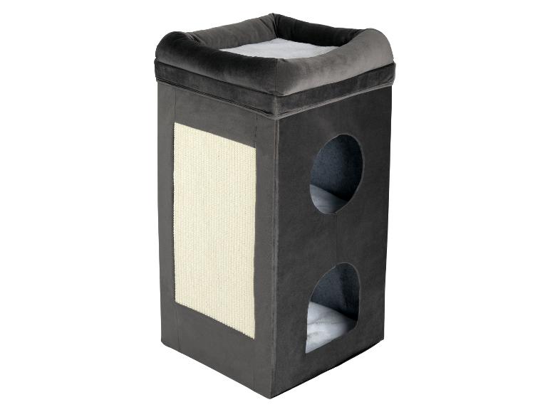 zoofari® Kratztonne mit Kissen, 39 x 77 x 39 cm