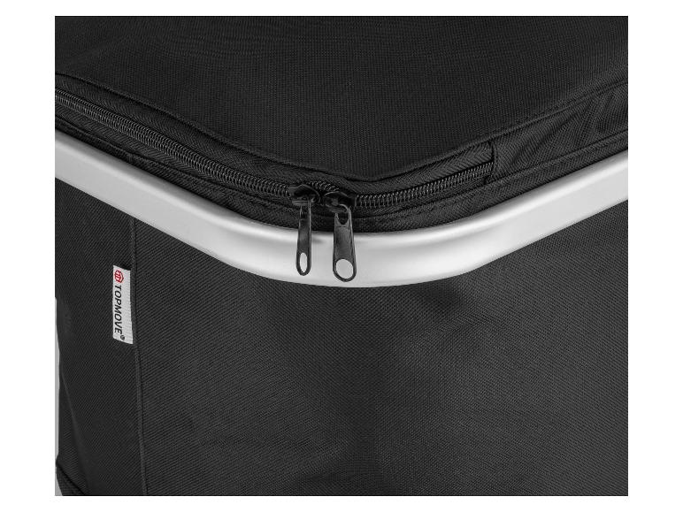 TOPMOVE® Einkaufskorb mit Alurahmen, faltbar