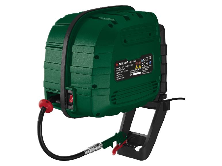 PARKSIDE® Kompressor »PKS 1100 A1«, mit Automatik-Schlauchtrommel PARKSIDE® Kompressor »PKS 1100 A1«, mit Automatik-Schlauchtrommel