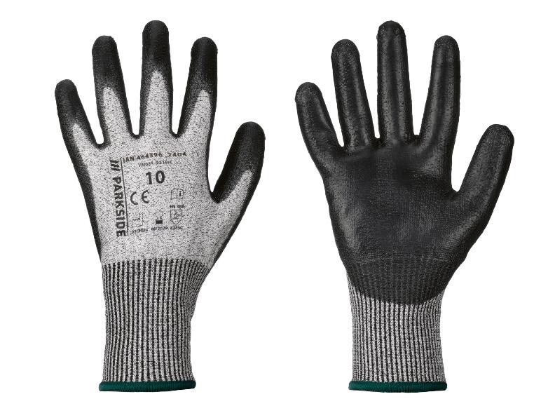 PARKSIDE® Schnittschutzhandschuhe mit Polyurethan-Beschichtung
