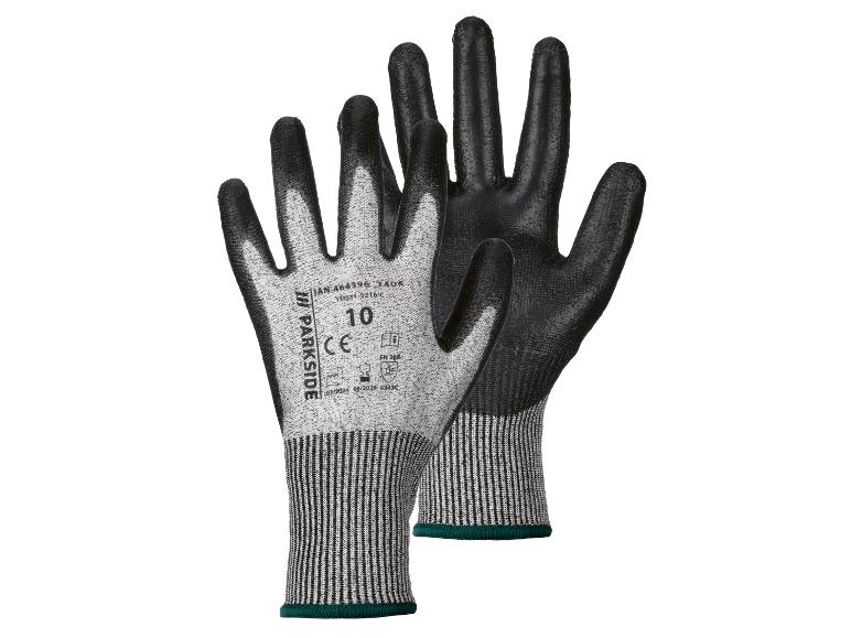 PARKSIDE® Schnittschutzhandschuhe mit Polyurethan-Beschichtung